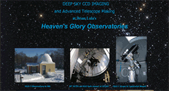 Desktop Screenshot of heavensgloryobservatory.com