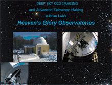 Tablet Screenshot of heavensgloryobservatory.com